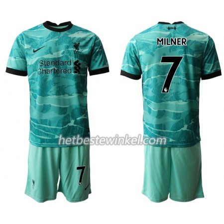 Liverpool James Milner 7 Voetbaltenues Kind Uit 2020/21 - SS (+ Korte broeken)